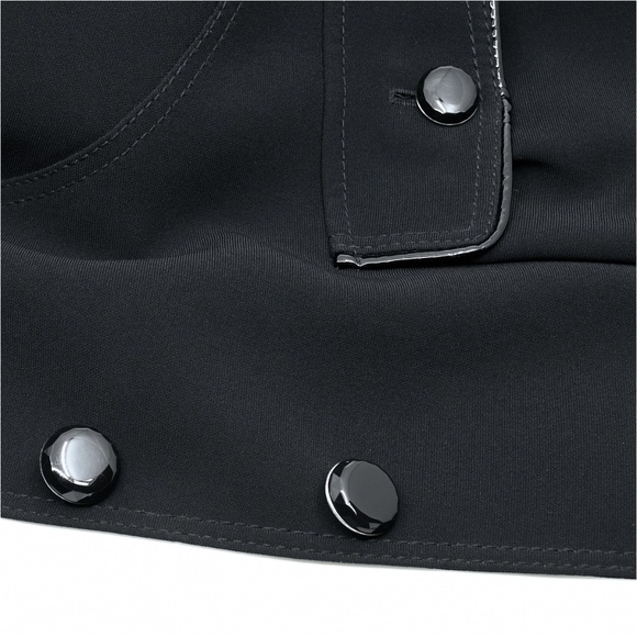 BASLER Black Jacket with Patent Leather Trim - Picture 8 of 13